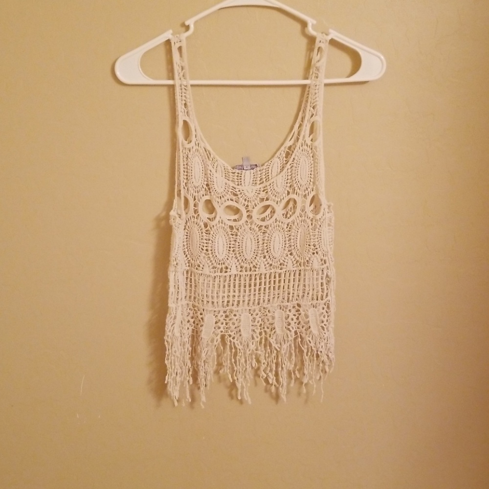 Knit tank top